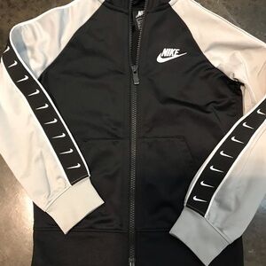Nike Black and Gray Sports Jacket
